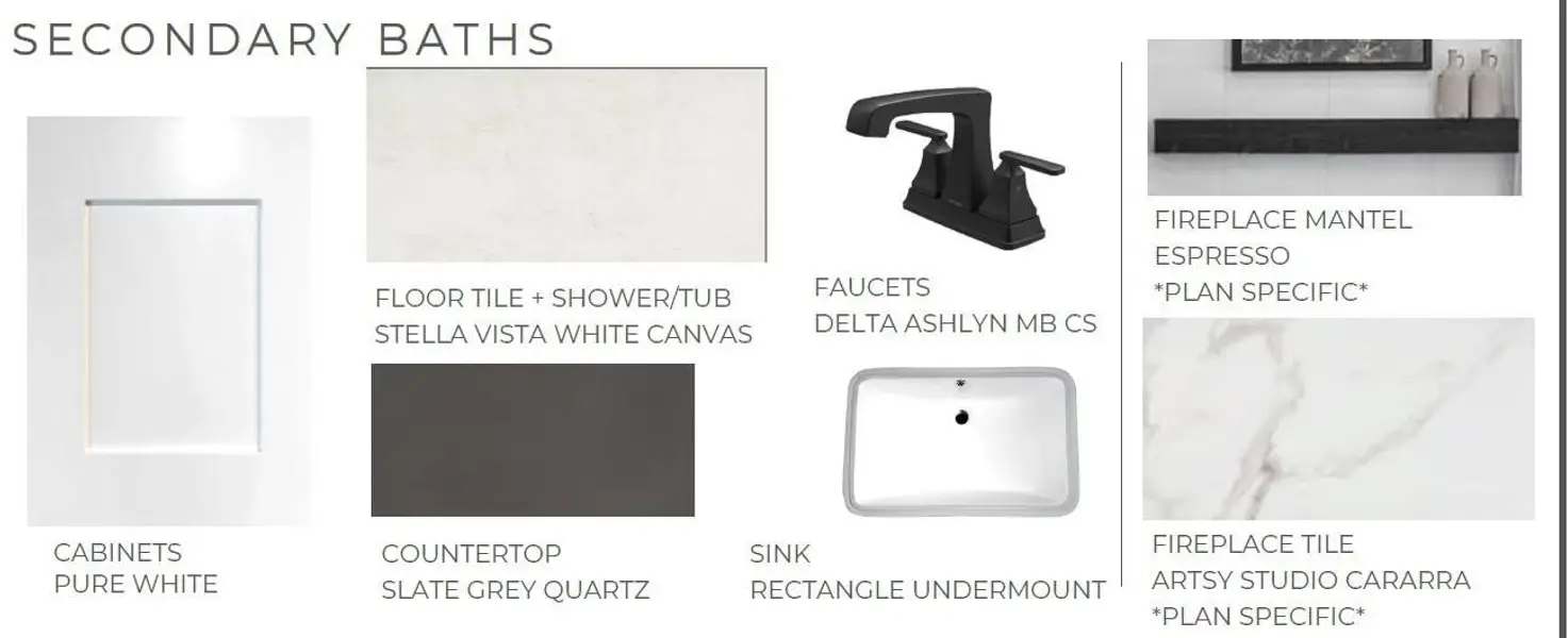 Sample of building materials used in homes in Evergrove, Richmond (Image 1). Sample of building materials used in homes in Evergrove, Richmond (Image 1).