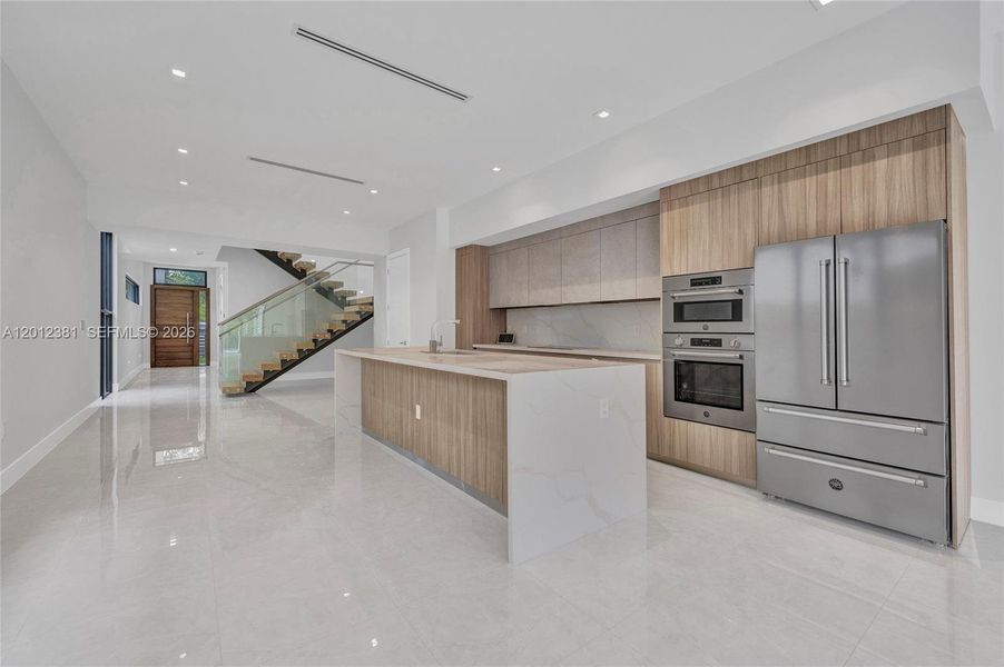 Furnished interior view inside a new home in , Miami (Image 4).