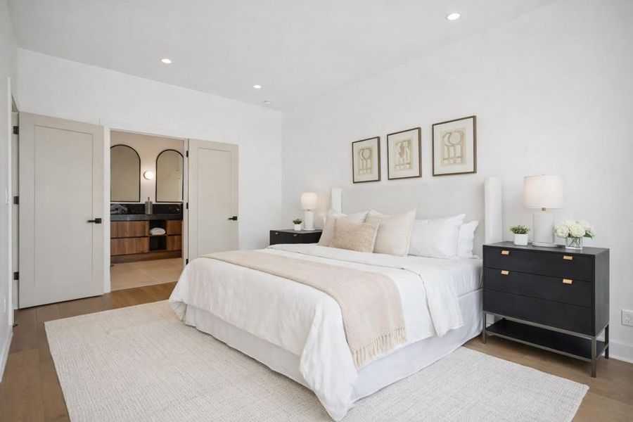 Furnished interior view inside a new home in Arlo Modern, Atlanta (Image 14).