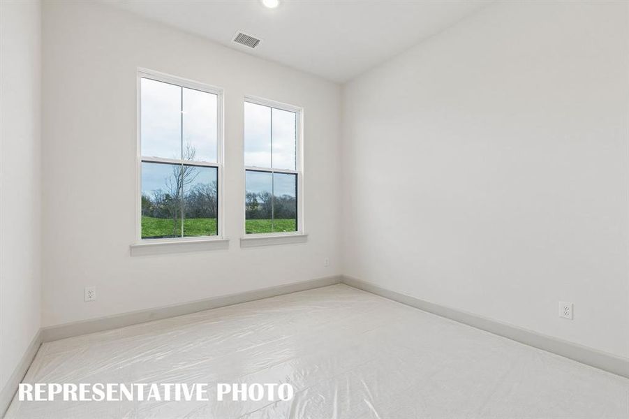 You'll enjoy nicely sized secondary bedrooms in our lovely Toulouse II plan. REPRESENTATIVE PHOTO You'll enjoy nicely sized secondary bedrooms in our lovely Toulouse II plan. REPRESENTATIVE PHOTO