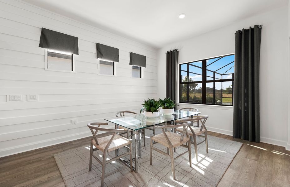 Furnished interior view inside a new home in Talon Preserve on Palmer Ranch, Nokomis (Image 9).