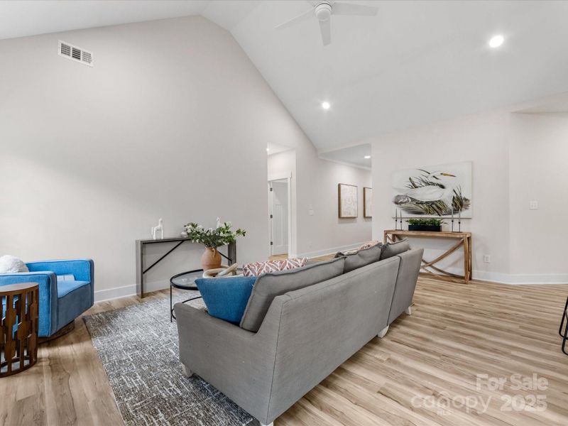 Furnished interior view inside a new home in , York (Image 13). Furnished interior view inside a new home in , York (Image 13).