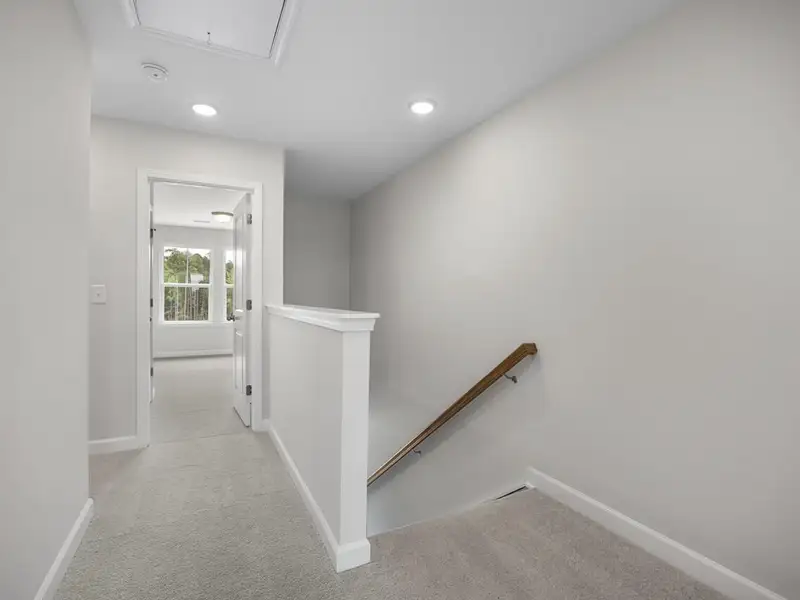 Spacious, unfurnished interior of a new home in Forestville Yard Townhomes, Knightdale (Image 16).
