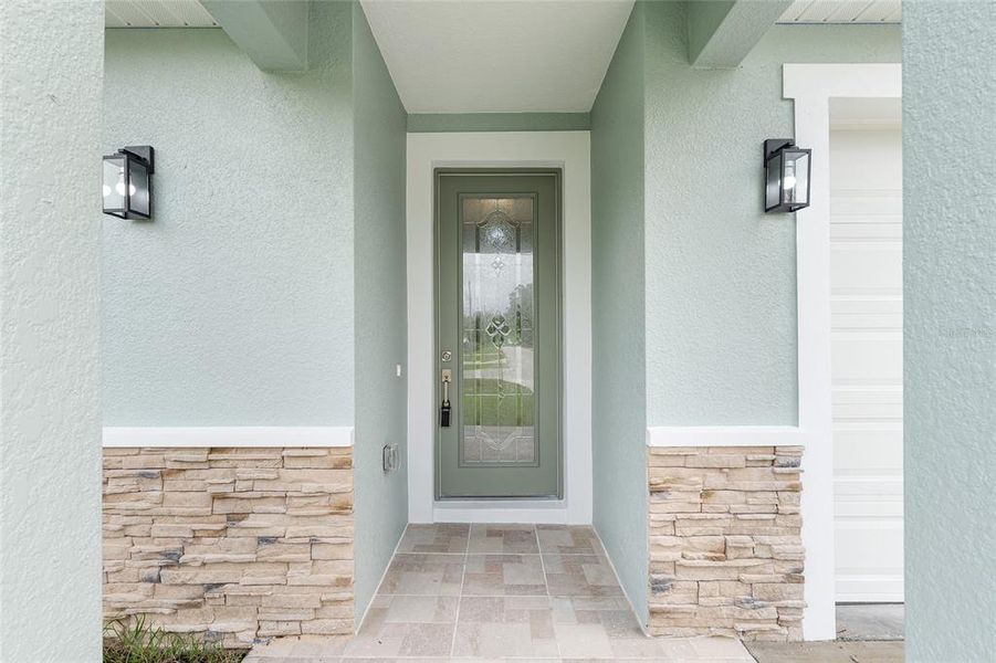 Exterior details and patio area of a home in , Summerfield (Image 36). Exterior details and patio area of a home in , Summerfield (Image 36).