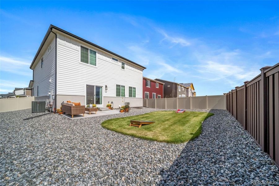 Exterior details and patio area of a home in , Aurora (Image 23). Exterior details and patio area of a home in , Aurora (Image 23).