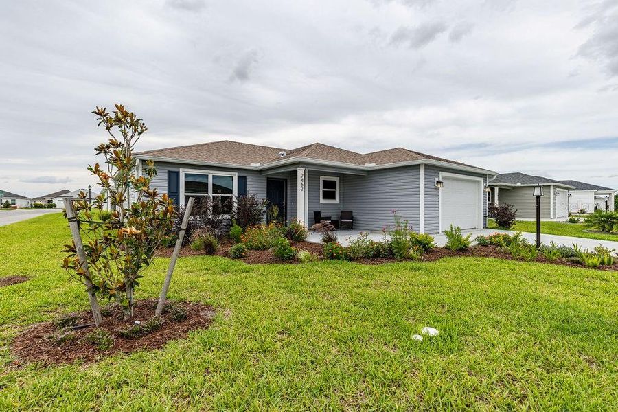 Exterior details and patio area of a home in , The Villages (Image 24).