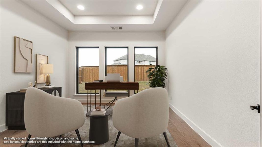 Furnished interior view inside a new home in Terraces, Rockwall (Image 11). Furnished interior view inside a new home in Terraces, Rockwall (Image 11).