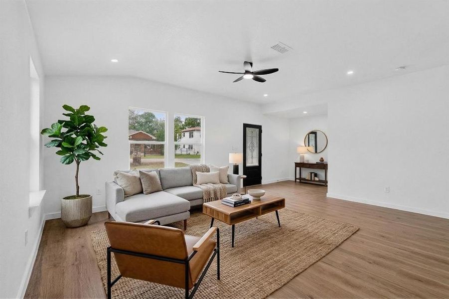 Furnished interior view inside a new home in , Seagoville (Image 13).