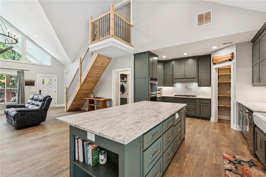 Furnished interior view inside a new home in , Dahlonega (Image 5). Furnished interior view inside a new home in , Dahlonega (Image 5).