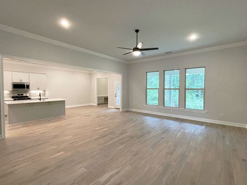 Spacious, unfurnished interior of a new home in Iron Rock, Cantonment (Image 7). Spacious, unfurnished interior of a new home in Iron Rock, Cantonment (Image 7).