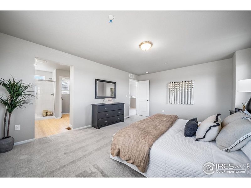 Furnished interior view inside a new home in , Johnstown (Image 14). Furnished interior view inside a new home in , Johnstown (Image 14).