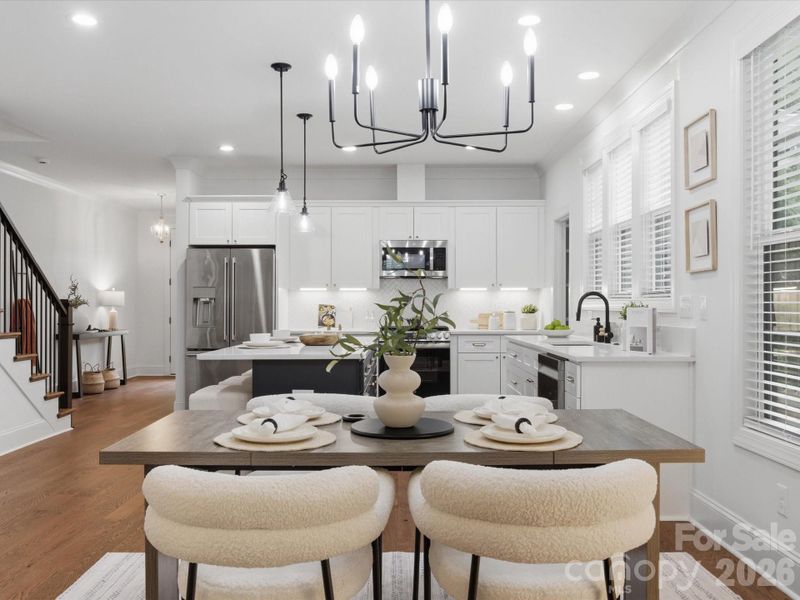 Furnished interior view inside a new home in , Waxhaw (Image 12).