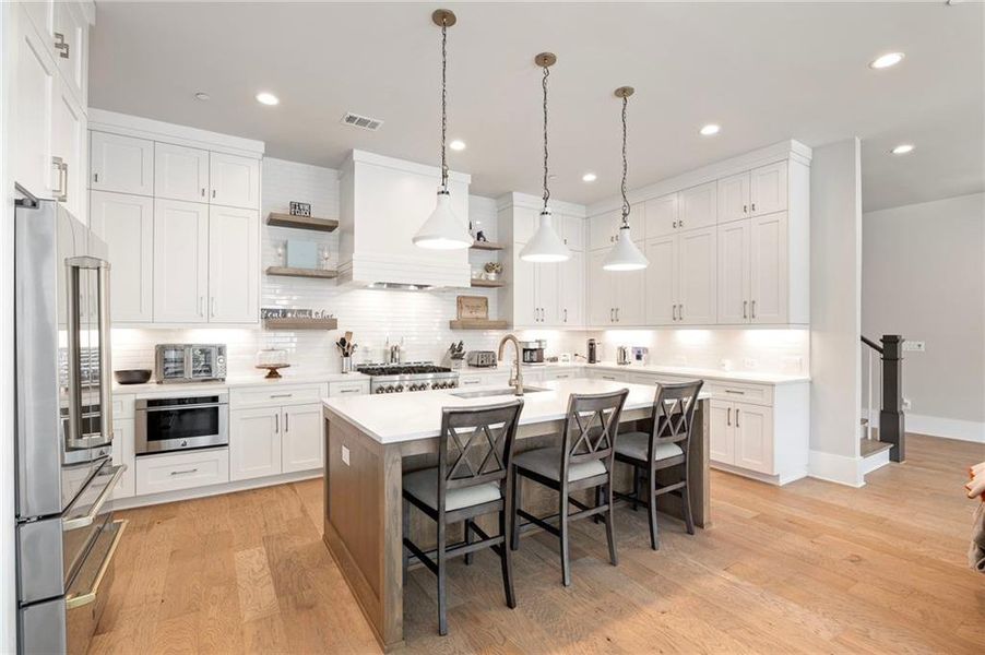 Furnished interior view inside a new home in , Marietta (Image 13).