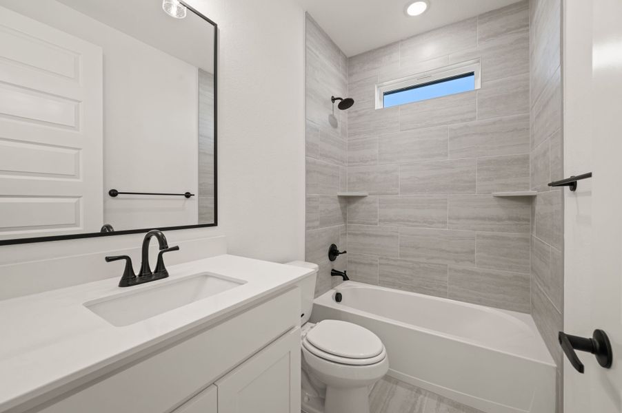 Furnished interior view inside a new home in Parks of Aledo, Aledo (Image 19).