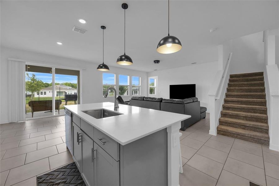 Furnished interior view inside a new home in Providence, Davenport (Image 13).