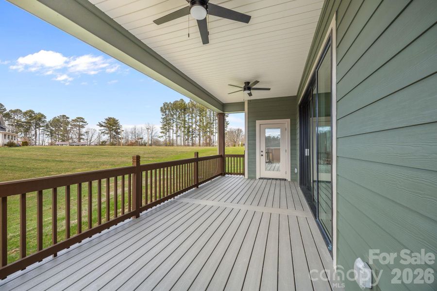 Exterior details and patio area of a home in , Statesville (Image 3).