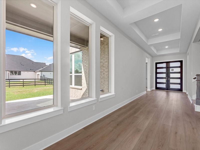 Spacious, unfurnished interior of a new home in The Estates at James Lane, Fulshear (Image 13). Spacious, unfurnished interior of a new home in The Estates at James Lane, Fulshear (Image 13).