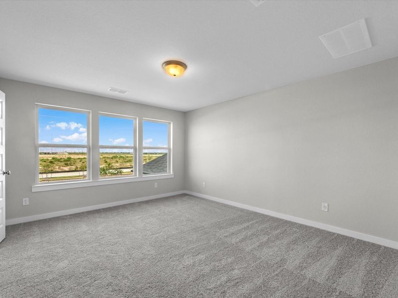 Spacious, unfurnished interior of a new home in Mason Woods, Cypress (Image 10). Spacious, unfurnished interior of a new home in Mason Woods, Cypress (Image 10).