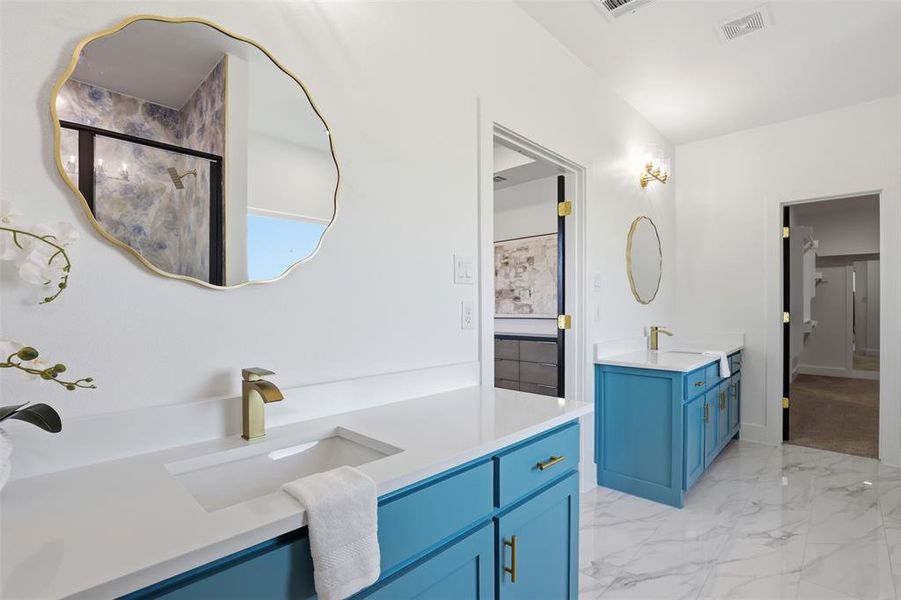 Furnished interior view inside a new home in , Godley (Image 7).