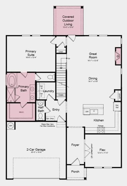 2D floor plan layout of this home in Windance Lake, Loganville, GA (Image 3). 2D floor plan layout of this home in Windance Lake, Loganville, GA (Image 3).