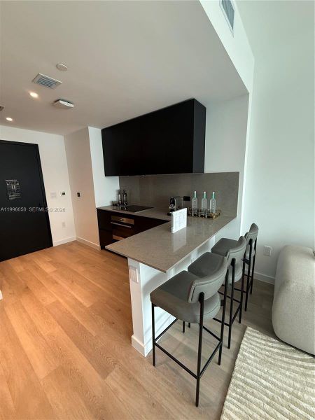 Furnished interior view inside a new home in , Miami (Image 6).