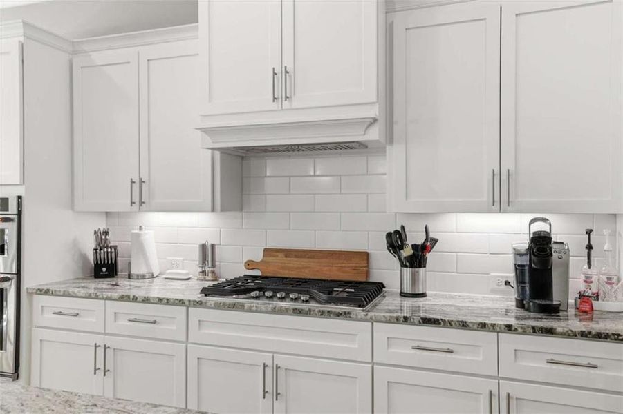 Furnished interior view inside a new home in , Clarkesville (Image 53).