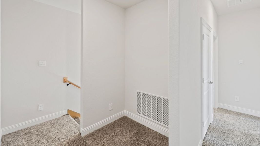 Spacious, unfurnished interior of a new home in The Avenue, Allen (Image 16). Spacious, unfurnished interior of a new home in The Avenue, Allen (Image 16).