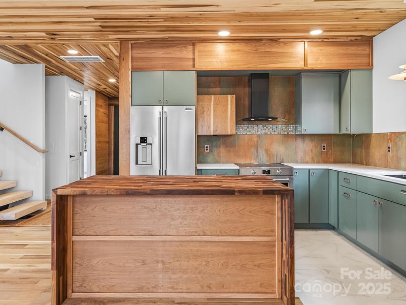 Furnished interior view inside a new home in , Asheville (Image 12).