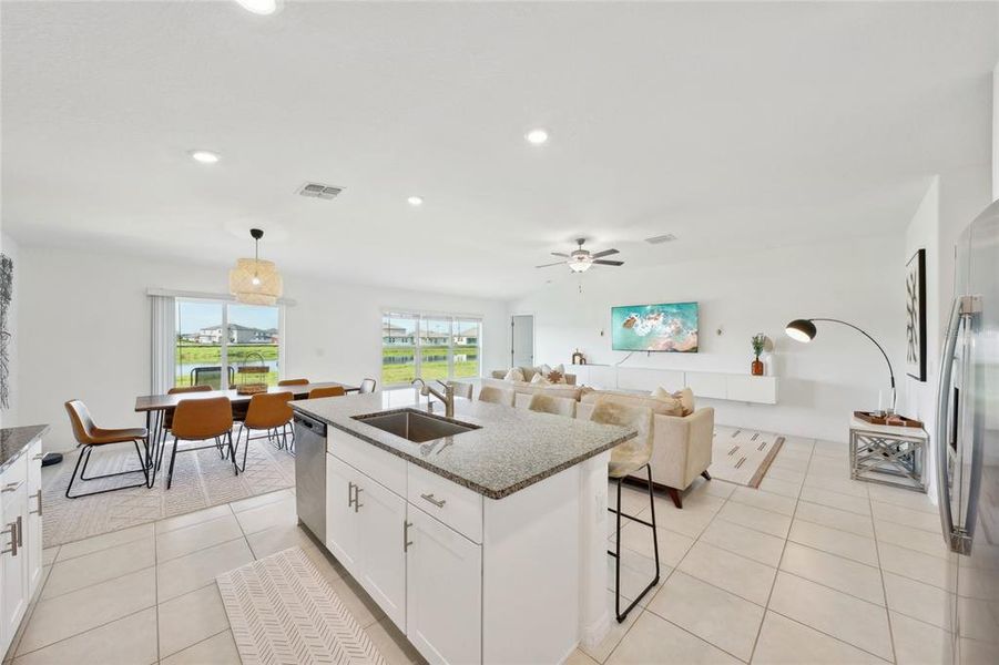 Furnished interior view inside a new home in , Riverview (Image 39).