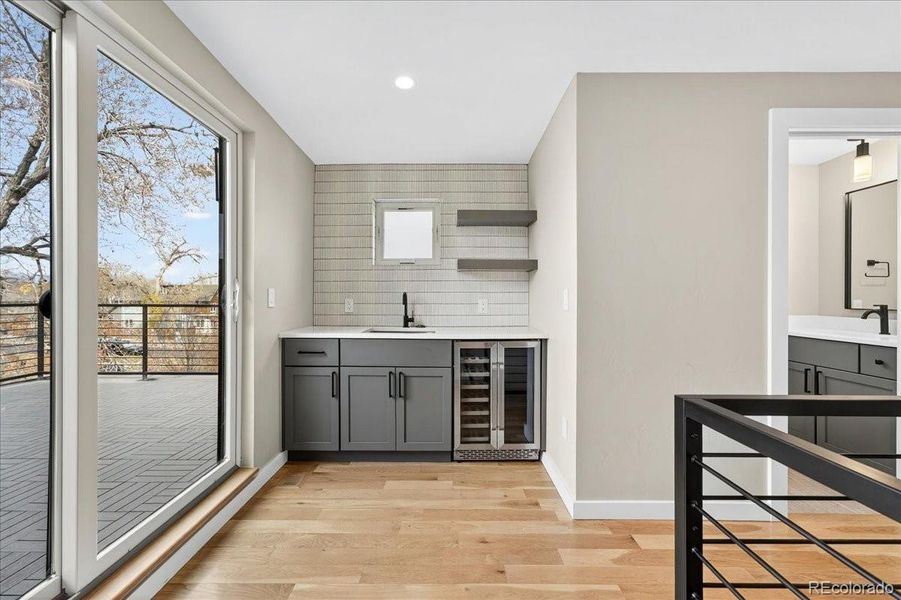 Furnished interior view inside a new home in , Denver (Image 19).