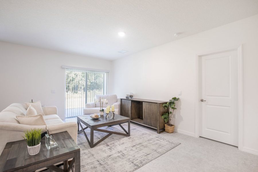 Representative furnished interior of a home built from the Willow by Maronda Homes in Englewood, Englewood (Image 14).