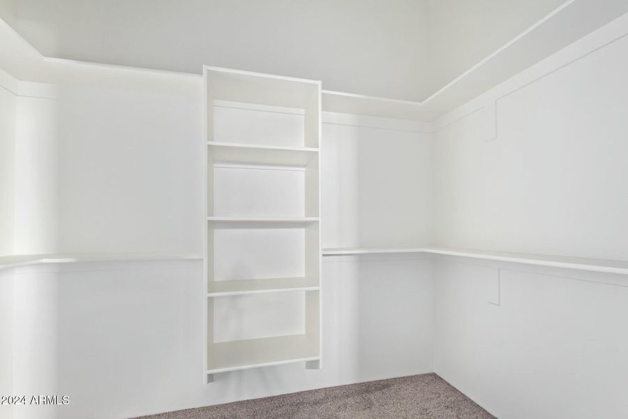 Primary walk-in closet