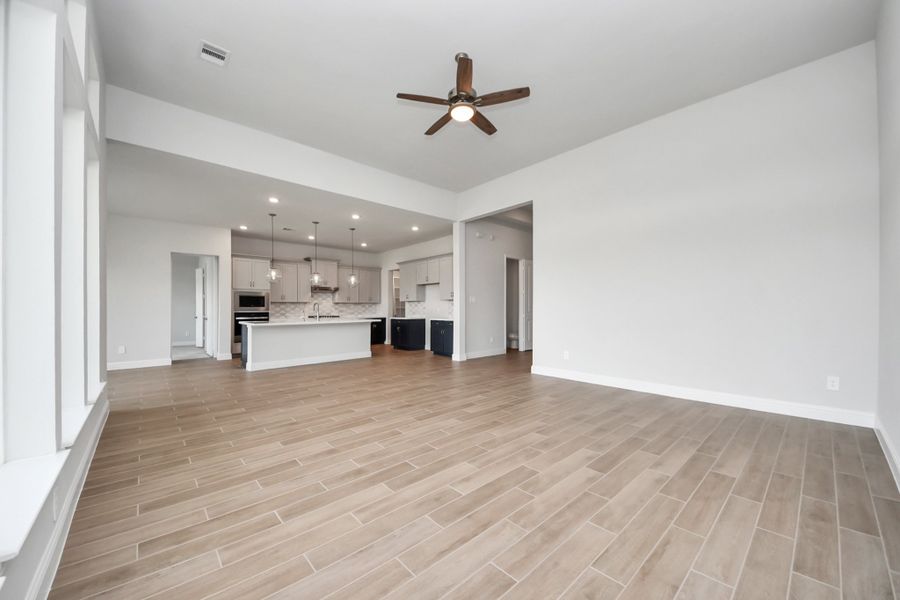 Representative unfurnished interior of a home built from the Bandera by Beazer Homes in Amira: Hilltop Collection, Tomball (Image 5). Representative unfurnished interior of a home built from the Bandera by Beazer Homes in Amira: Hilltop Collection, Tomball (Image 5).