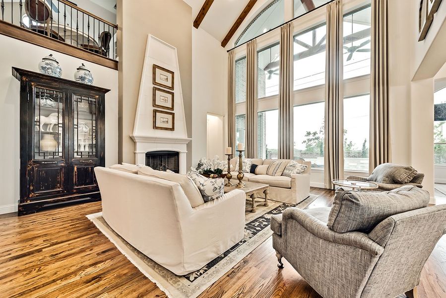 Representative furnished interior of a home built from the Miramonte by Grand Homes in Grand Oaks, Celina (Image 13).