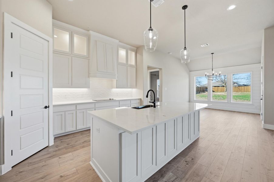 Furnished interior view inside a new home in Coyote Crossing, Godley (Image 6).