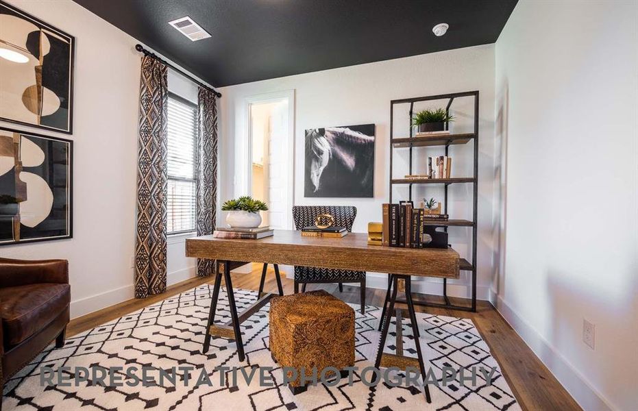 Furnished interior view inside a new home in Goodland, Midlothian (Image 26).