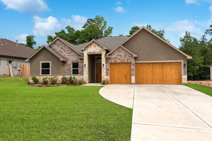 Welcome Home! House features a long entry way for multiple parkings