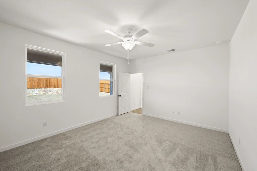 Primary Bedroom Representative Photo