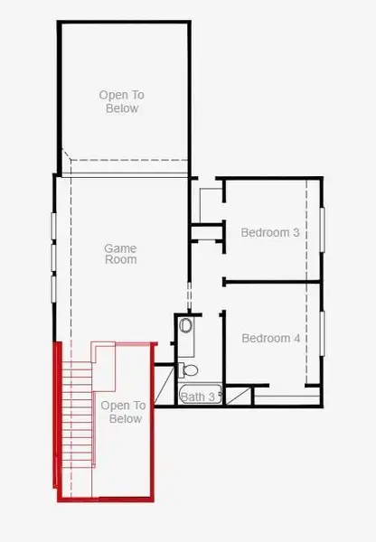2D floor plan layout of this home in , Richmond, TX (Image 3). 2D floor plan layout of this home in , Richmond, TX (Image 3).
