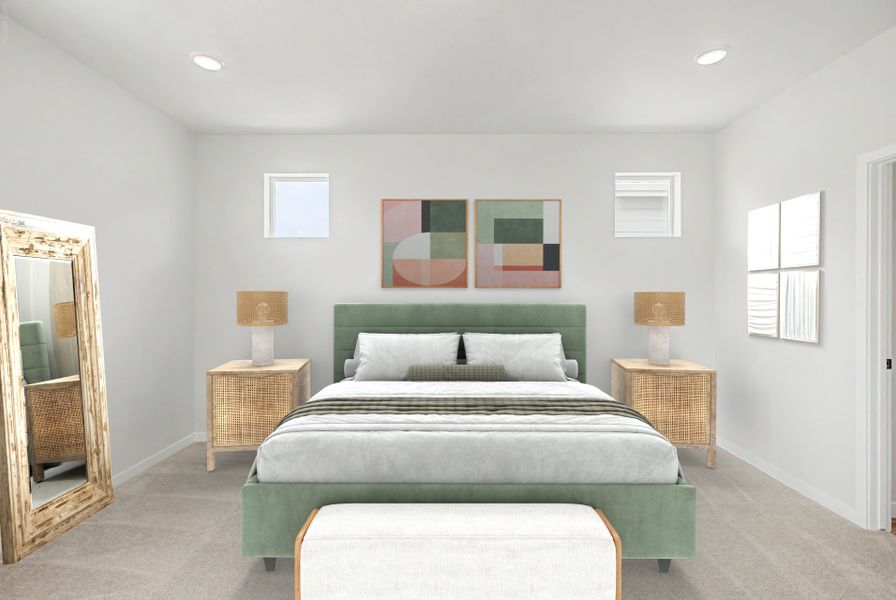 Furnished interior view inside a new home in Arras Park, Thornton (Image 6). Furnished interior view inside a new home in Arras Park, Thornton (Image 6).