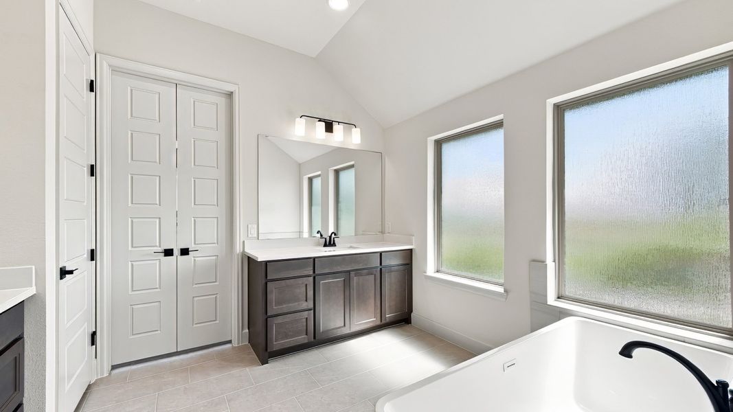 Furnished interior view inside a new home in Walsh, Fort Worth (Image 14).