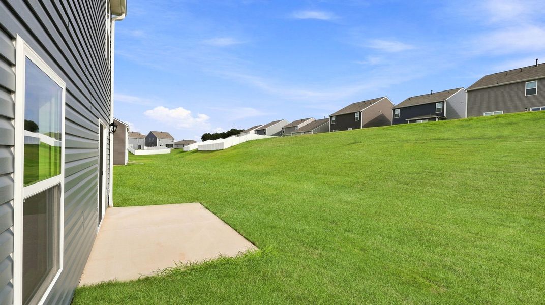 Exterior details and patio area of a home in Baxter Village, Boiling Springs (Image 3).