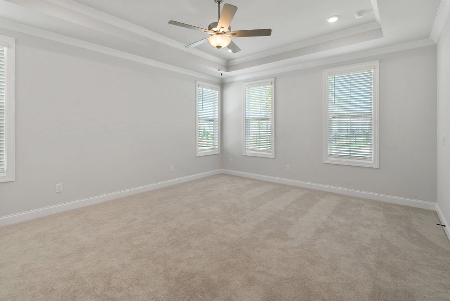 Representative unfurnished interior of a home built from the The Jayden II by The Providence Group in Promenade at Sawnee Village, Cumming (Image 16). Representative unfurnished interior of a home built from the The Jayden II by The Providence Group in Promenade at Sawnee Village, Cumming (Image 16).