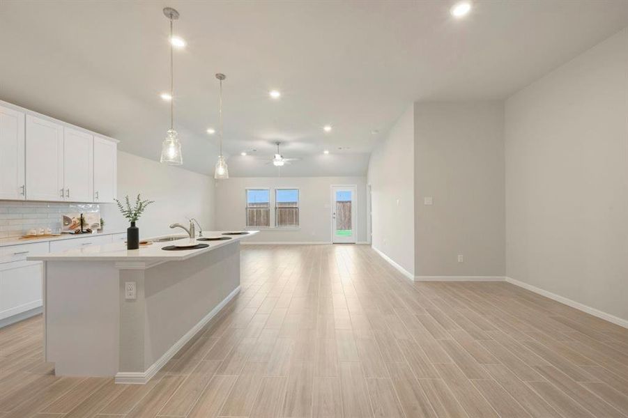 Furnished interior view inside a new home in Tarrytown, Crowley (Image 12). Furnished interior view inside a new home in Tarrytown, Crowley (Image 12).