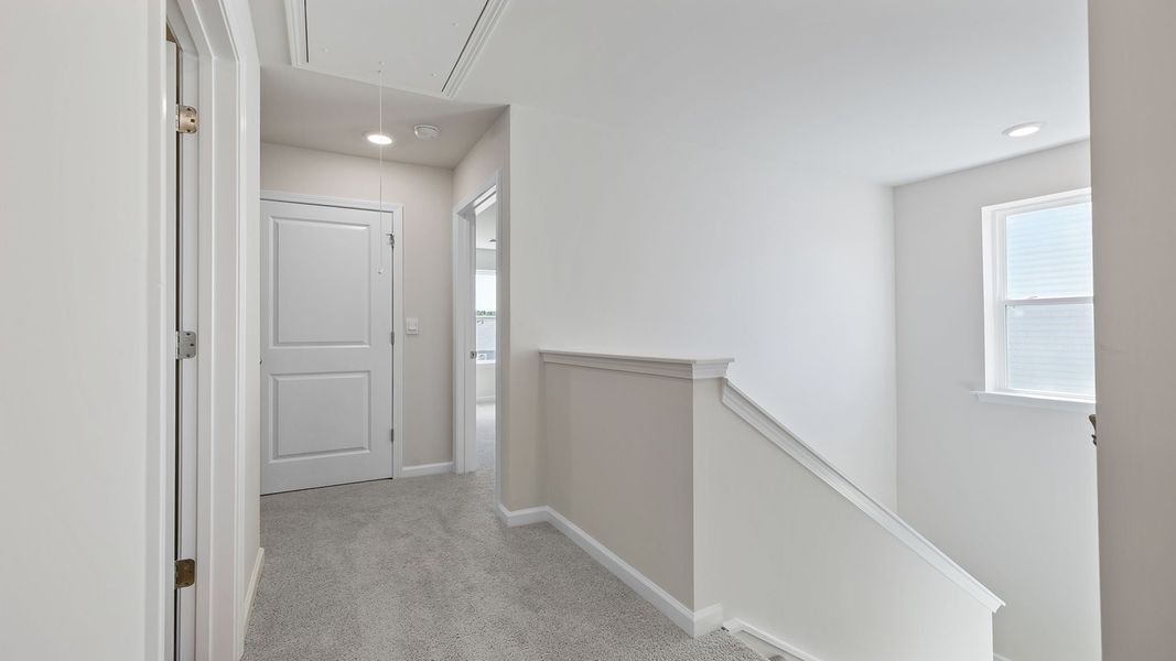 Spacious, unfurnished interior of a new home in Bentley Park, Greenwood (Image 19). Spacious, unfurnished interior of a new home in Bentley Park, Greenwood (Image 19).