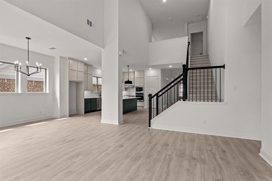 Spacious, unfurnished interior of a new home in Walsh Classic, Fort Worth (Image 19). Spacious, unfurnished interior of a new home in Walsh Classic, Fort Worth (Image 19).