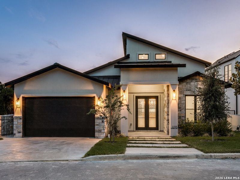 Front exterior of a new home in , San Antonio, TX, highlighting curb appeal (Image 2). Front exterior of a new home in , San Antonio, TX, highlighting curb appeal (Image 2).