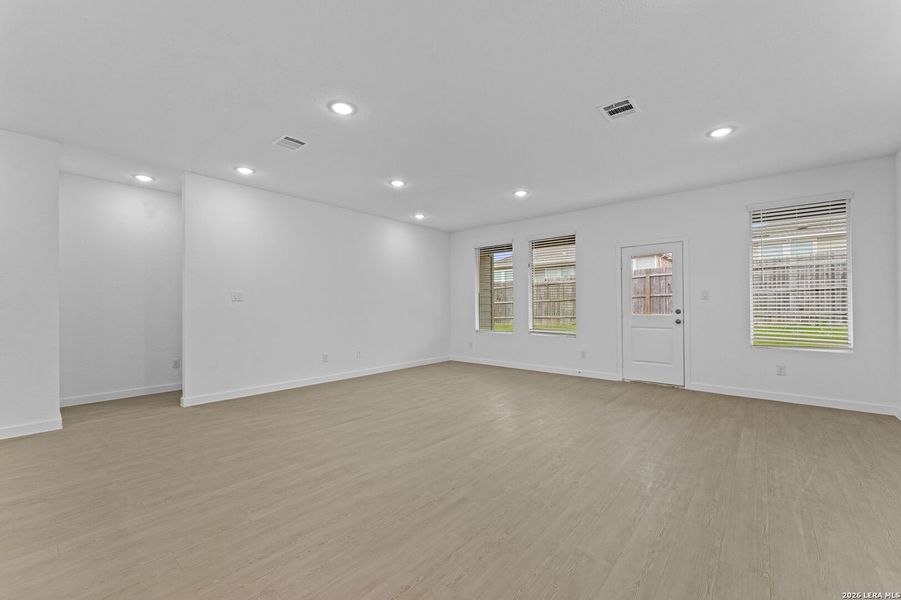 Spacious, unfurnished interior of a new home in Grace Valley, Marion (Image 22). Spacious, unfurnished interior of a new home in Grace Valley, Marion (Image 22).