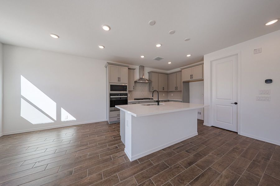 Furnished interior view inside a new home in Pinnacle at San Tan Heights, San Tan Valley (Image 4).