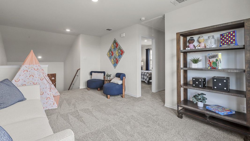 Furnished interior view inside a new home in Wildwood, Royse City (Image 15).